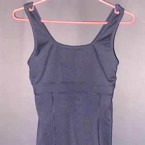A sports tank top with built in bra from Champion. Size 2-4.